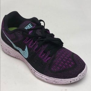 Nike Lunar Tempo Running Shoes Black Purple New
